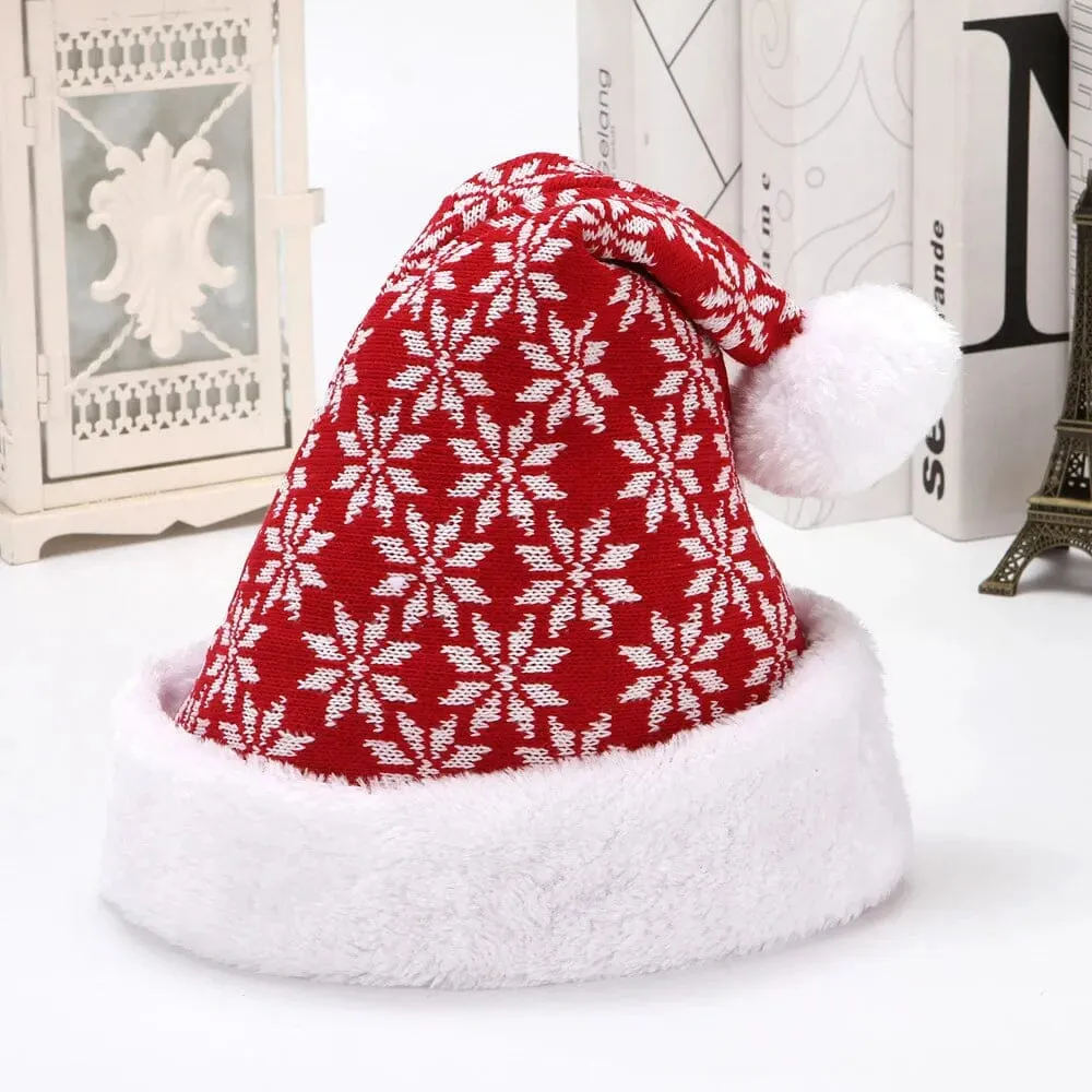 Adult Festive Fashion Guide | Snowflake Christmas Hat