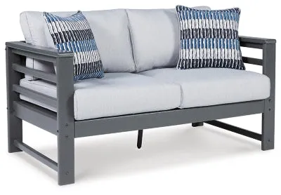 Amora Outdoor Loveseat with Coffee Table