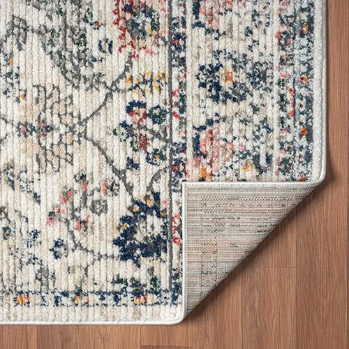 Bristol 82140CRU Cream/Blue Rug