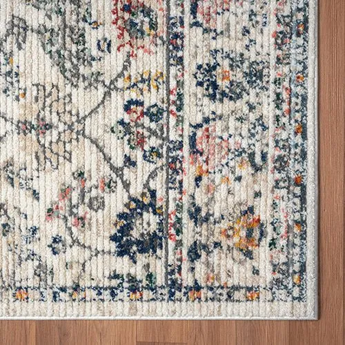 Bristol 82140CRU Cream/Blue Rug