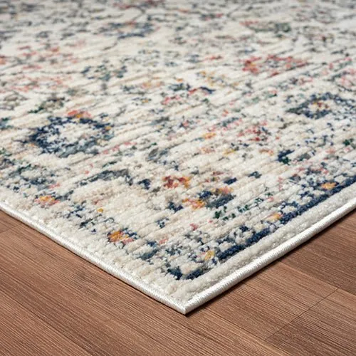 Bristol 82140CRU Cream/Blue Rug
