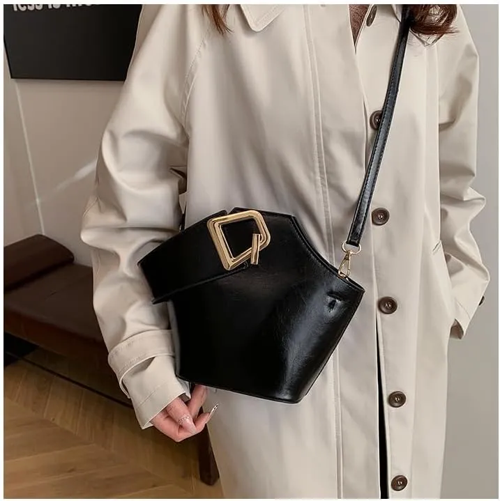 Bucket Bags for Women Top Handle Bag Cross Body Handbag Vegan Leather Shoulder Hobo Tote Bag Trendy Crossbody Purse