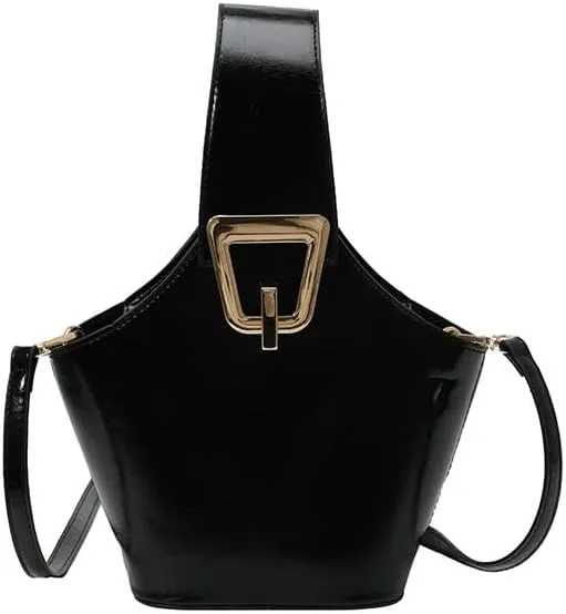 Bucket Bags for Women Top Handle Bag Cross Body Handbag Vegan Leather Shoulder Hobo Tote Bag Trendy Crossbody Purse