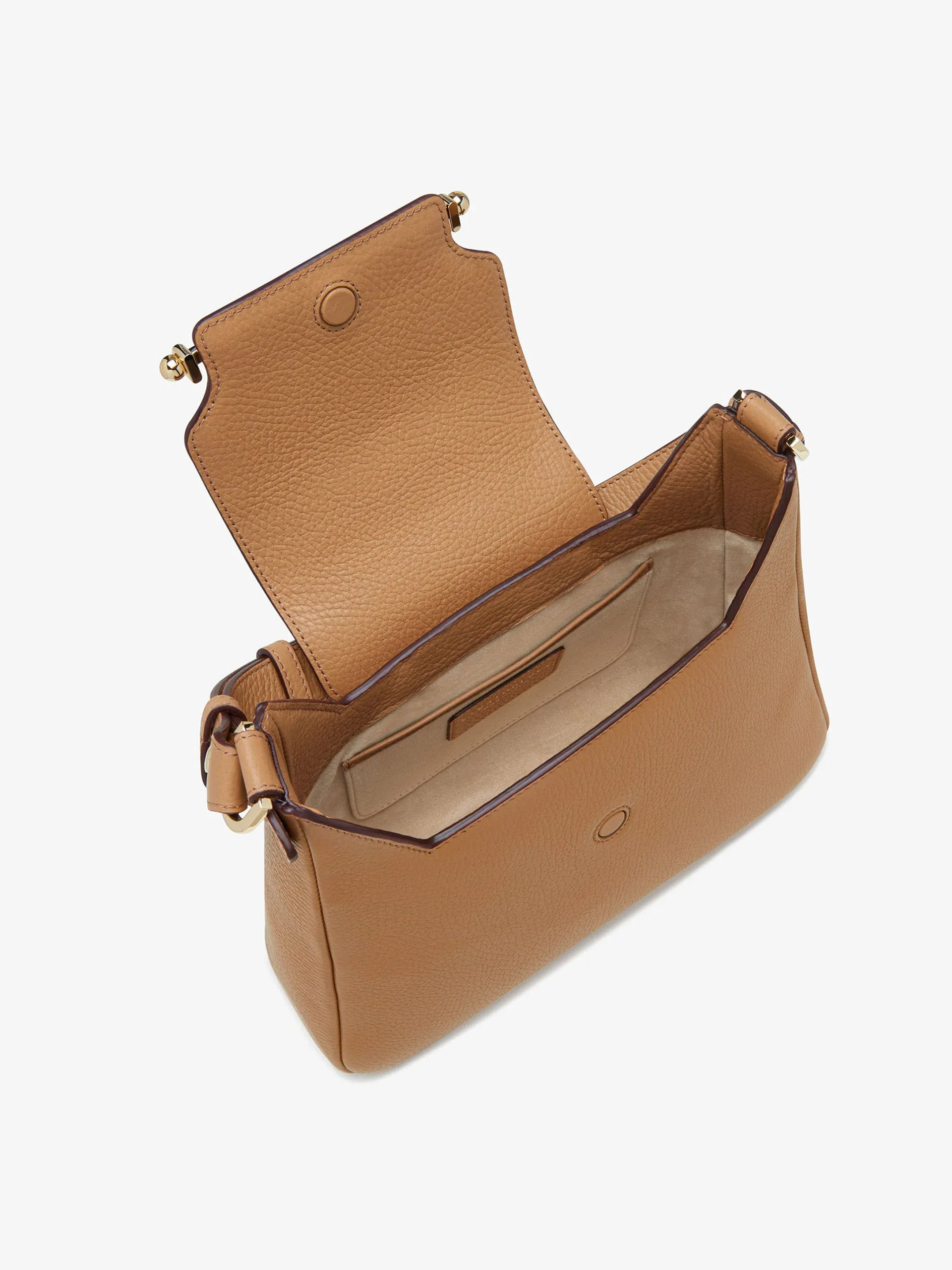 Caramel Multrees hobo shoulder bag