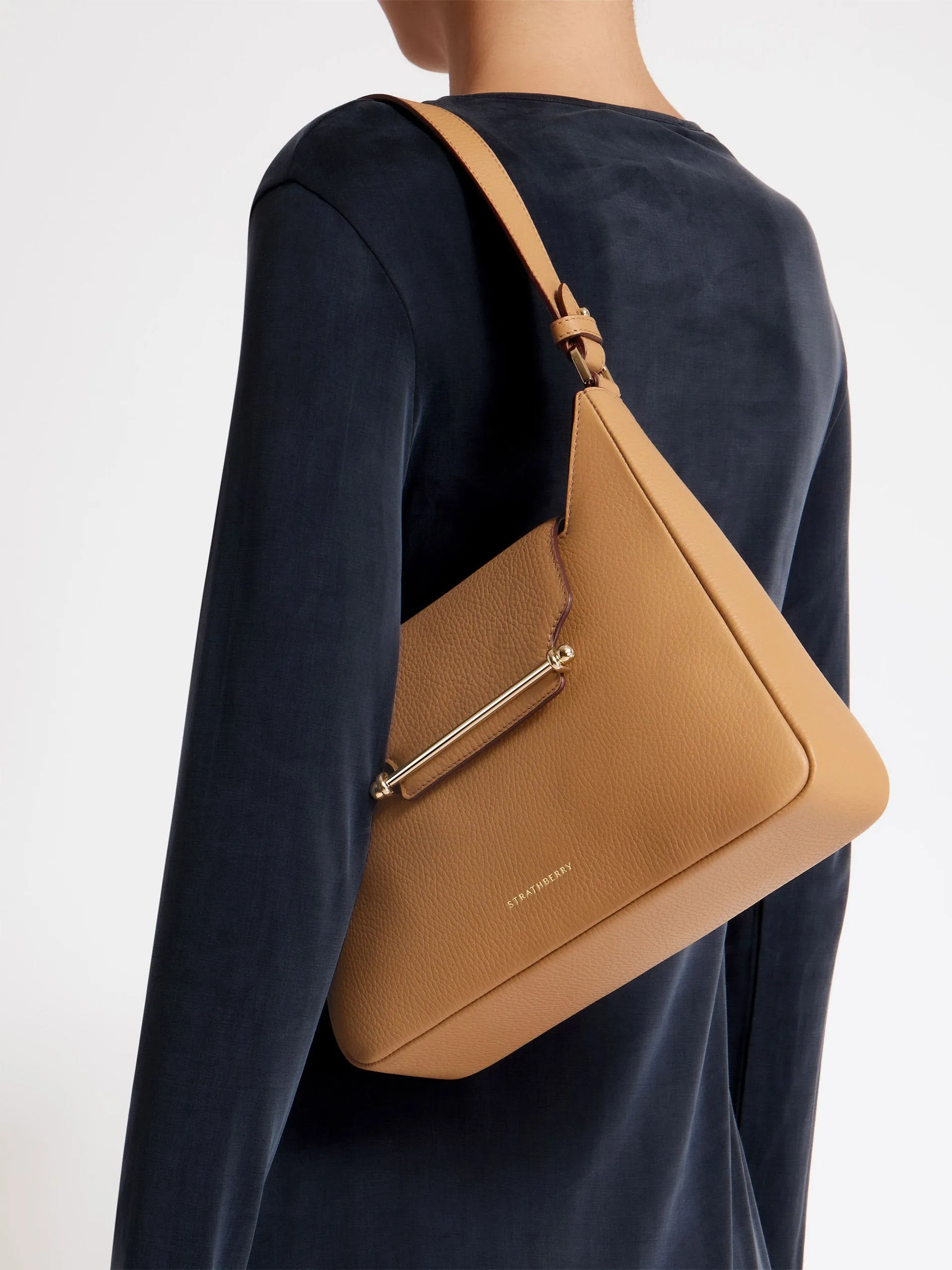 Caramel Multrees hobo shoulder bag