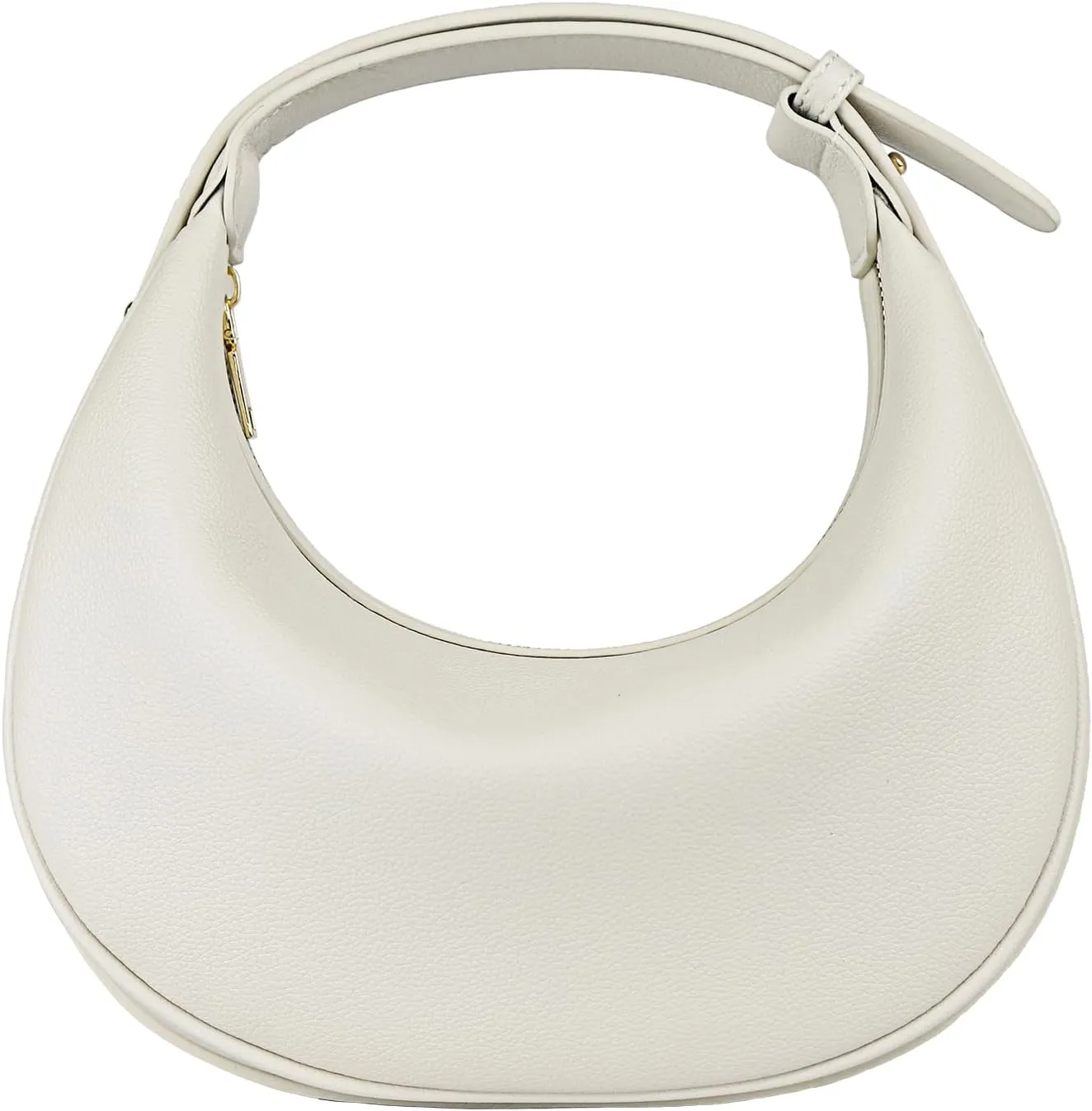 Crescent Shoulder Bag for Women Trendy Crossbody Bag Hobo Purse Vegan Leather Clutch Handbag Adjustable Strap