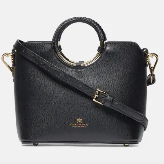Cuoieria Fiorentina Oblo Leather Mini Crossbody