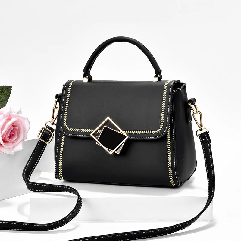 DUNNMALL [Competitive Factory] Wholesale Handbag Women's Bag 2021 New Color Matching Fashion All-Match Shoulder Crossbody Small Square Bag