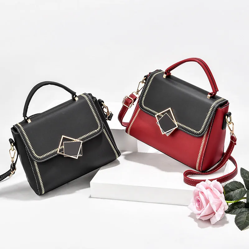DUNNMALL [Competitive Factory] Wholesale Handbag Women's Bag 2021 New Color Matching Fashion All-Match Shoulder Crossbody Small Square Bag