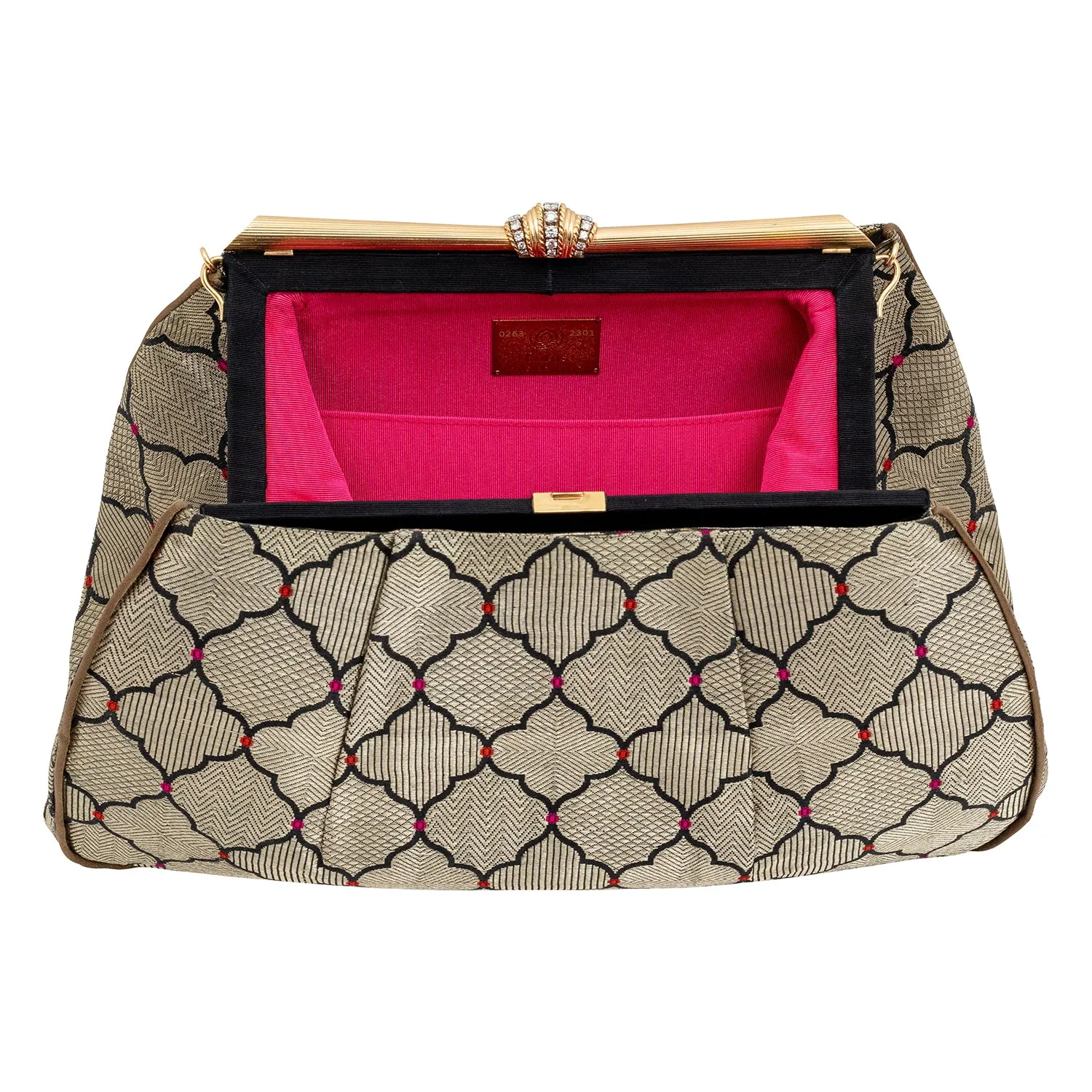 Elite Handbag with Diamond and 14K gold