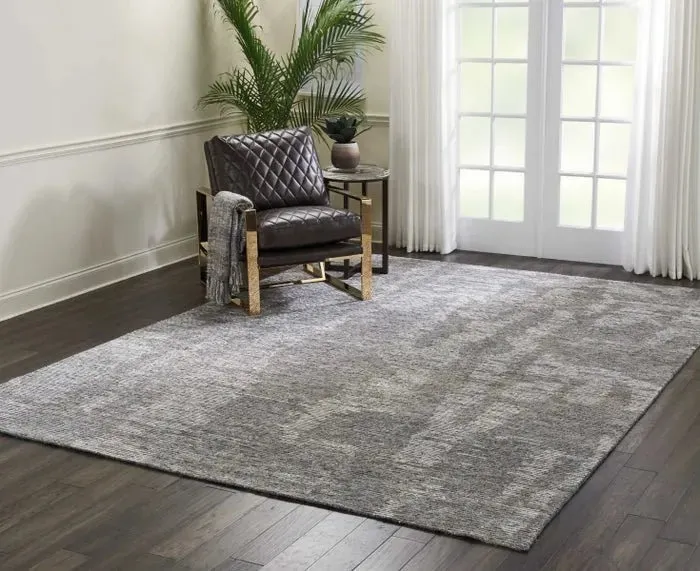 Ellora ELL03 Slate Rug