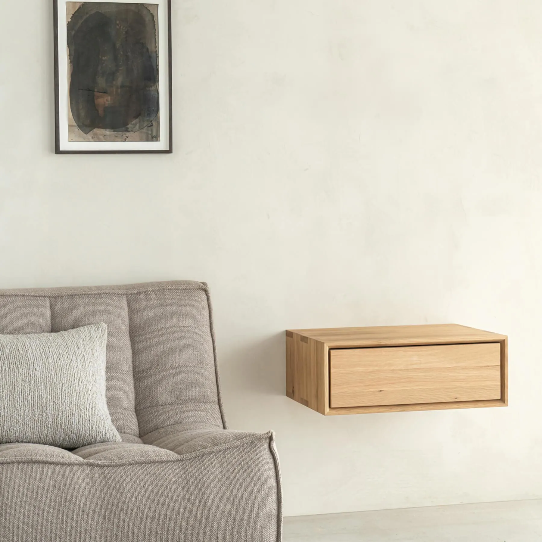 Ethnicraft Nordic II Hanging Bedside