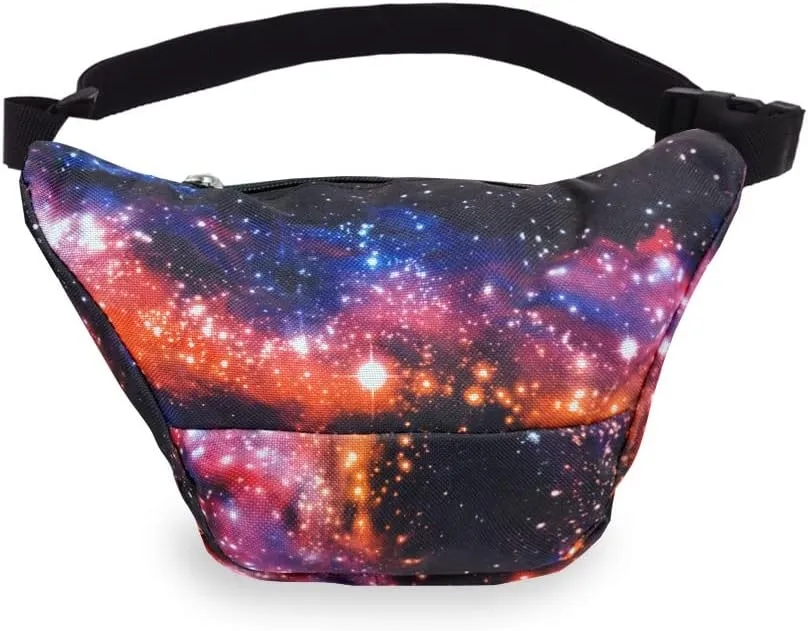 Everest Signature Pattern Waist Pack, Galaxy, One Size,P044KD-GALAXY