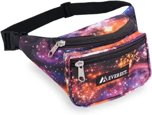 Everest Signature Pattern Waist Pack, Galaxy, One Size,P044KD-GALAXY