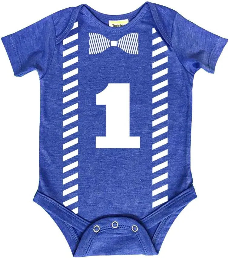 First Birthday Outfit boy 1st Birthday one Year Old Baby Shirt Happy Party