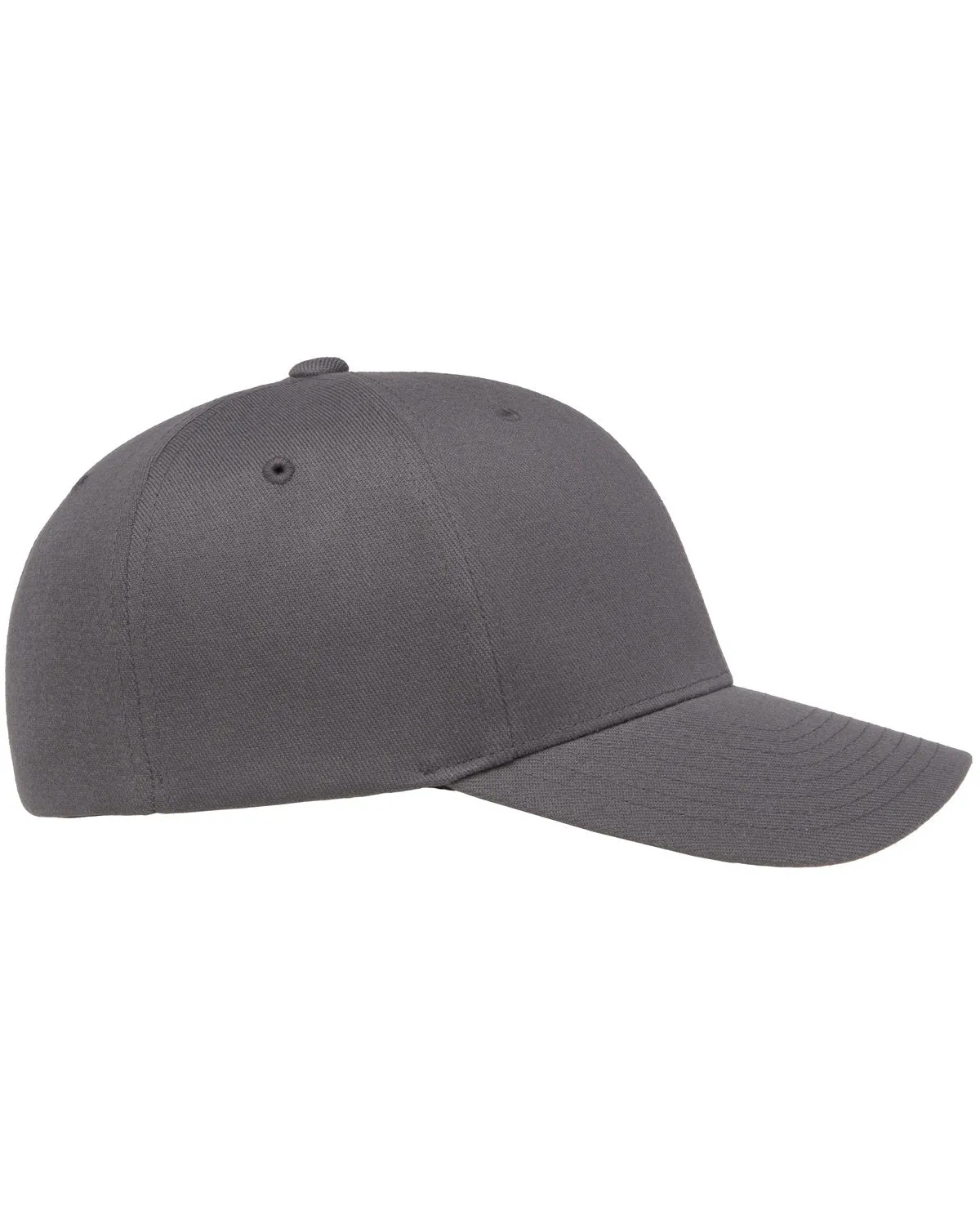 Flexfit Wool Blend Branded Caps, Grey