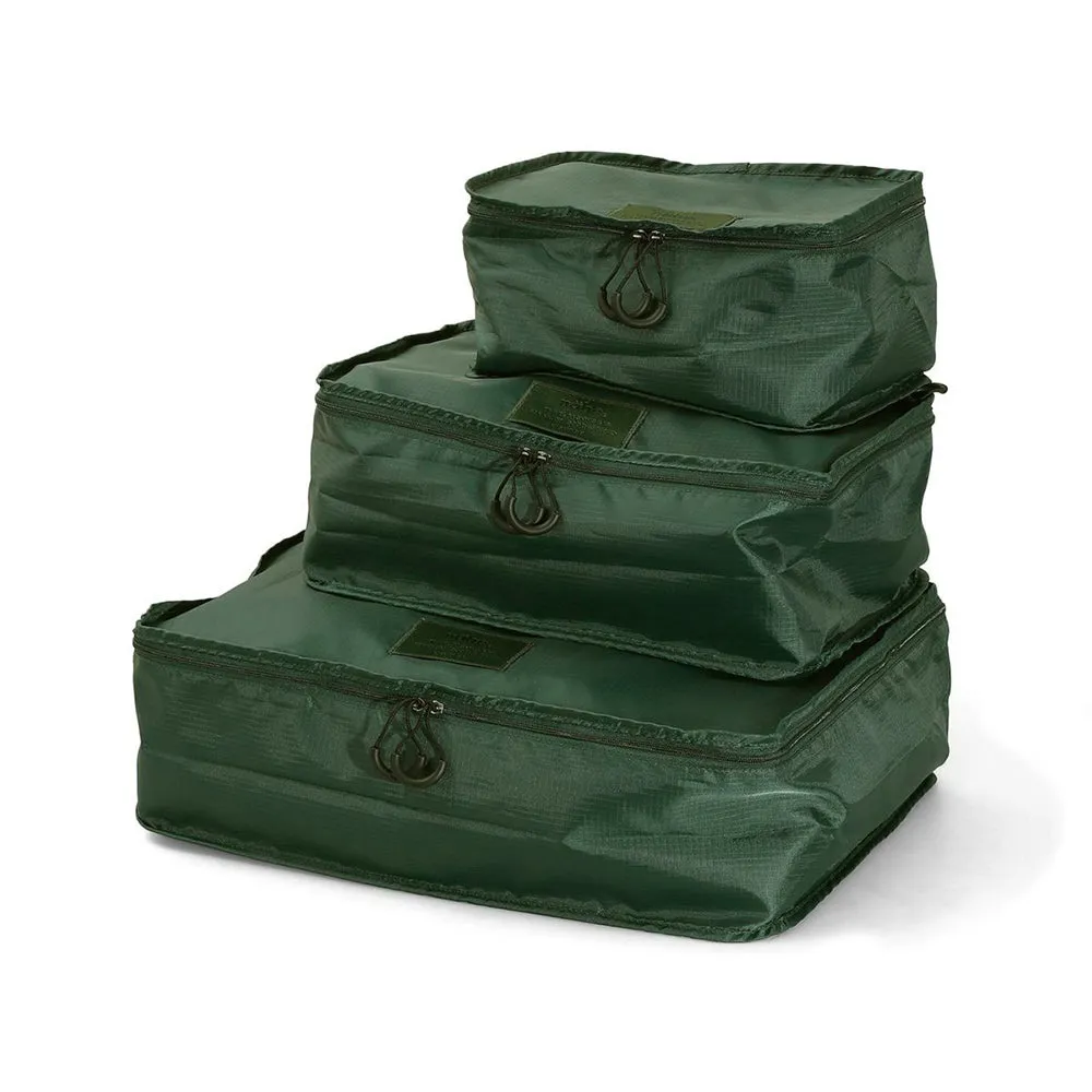 HIGHTIDE Nahe series travel storage bag three-piece set GB317 large, medium and small travel storage bag khaki black blue green