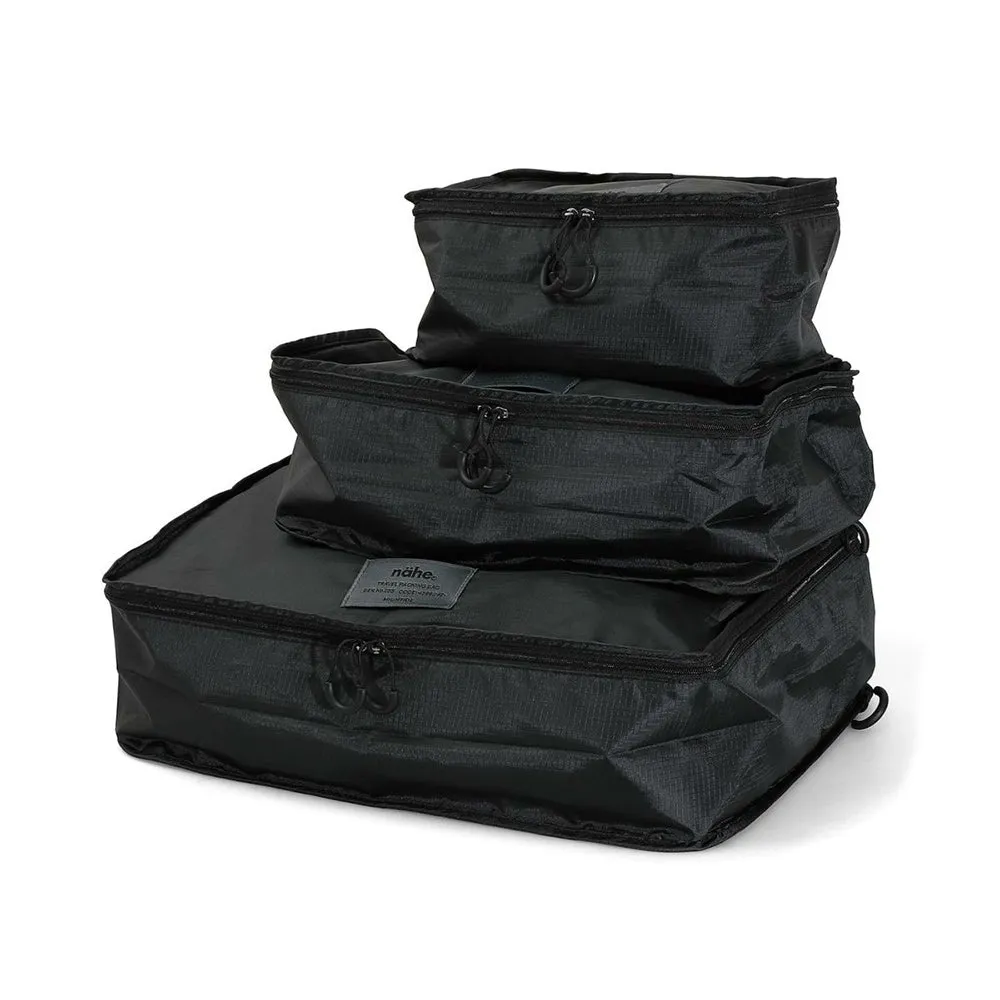 HIGHTIDE Nahe series travel storage bag three-piece set GB317 large, medium and small travel storage bag khaki black blue green