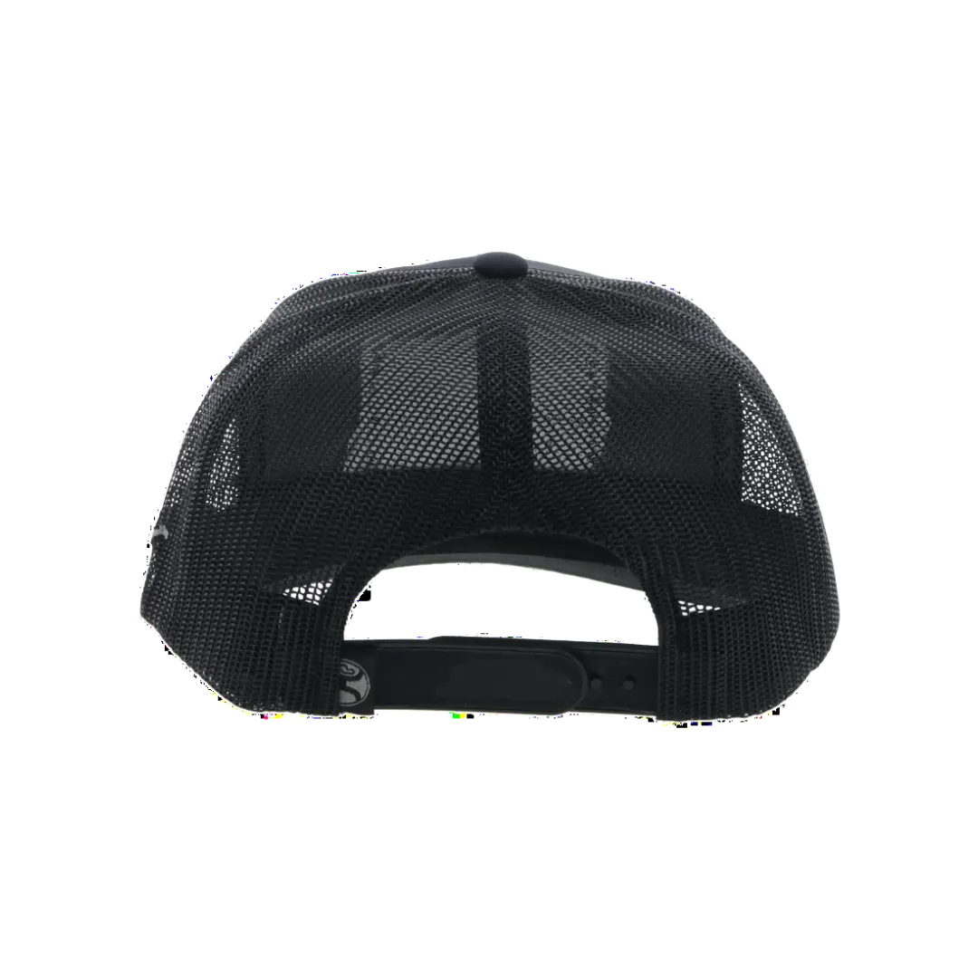 Hooey Kid's Liberty Roper 6 Panel Trucker Black Cap
