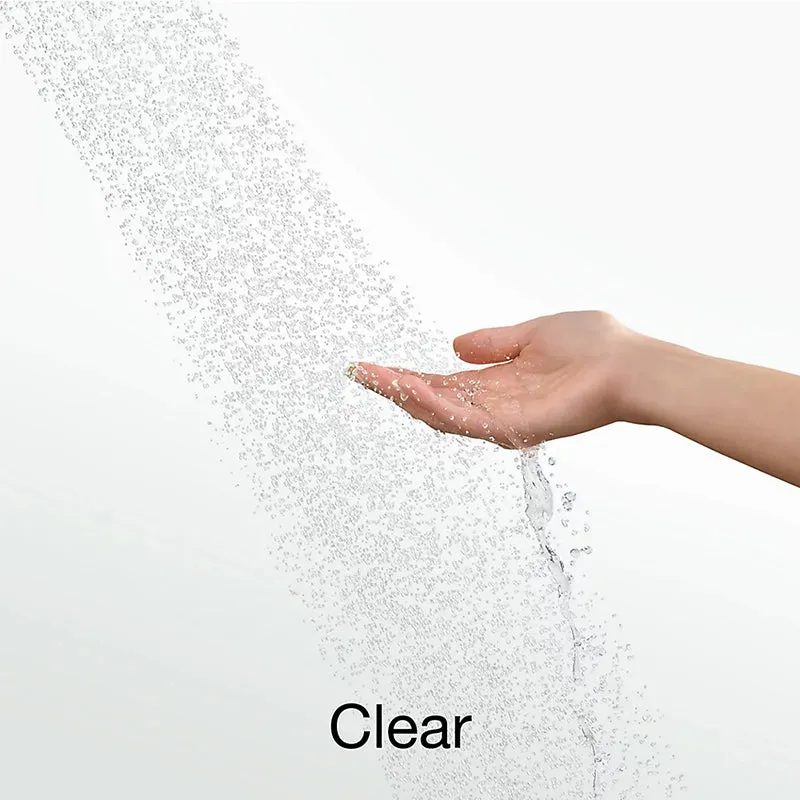 Levity 74" Clear Glass Sliding Shower Door in Brushed Nickel with 0.38" Thick Glass