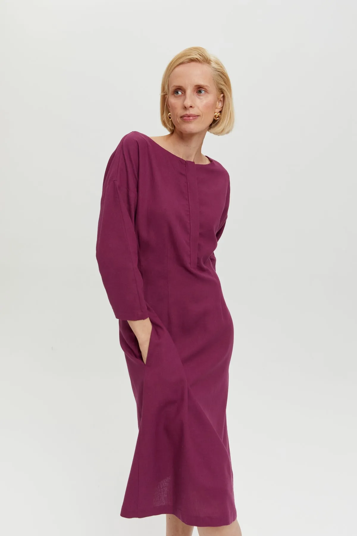 Lusin Dress Purple