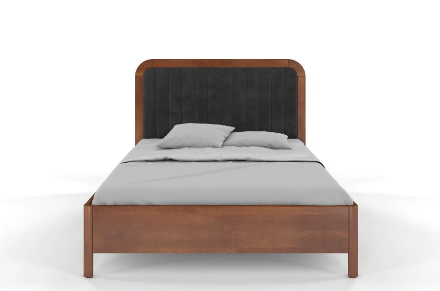 MODENA Wooden Bed - Upholstered