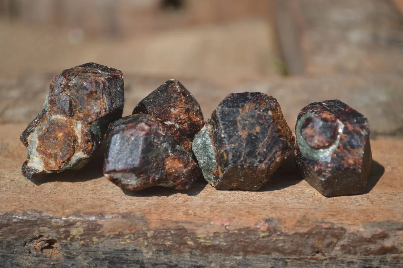 Natural Red Pyrope Garnet Crystals  x 55 From Zimbabwe