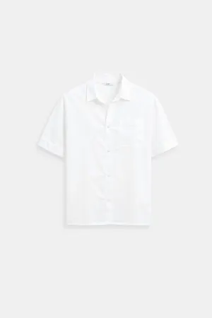 Old Money Short Sleeve Solid Button Front Shirt