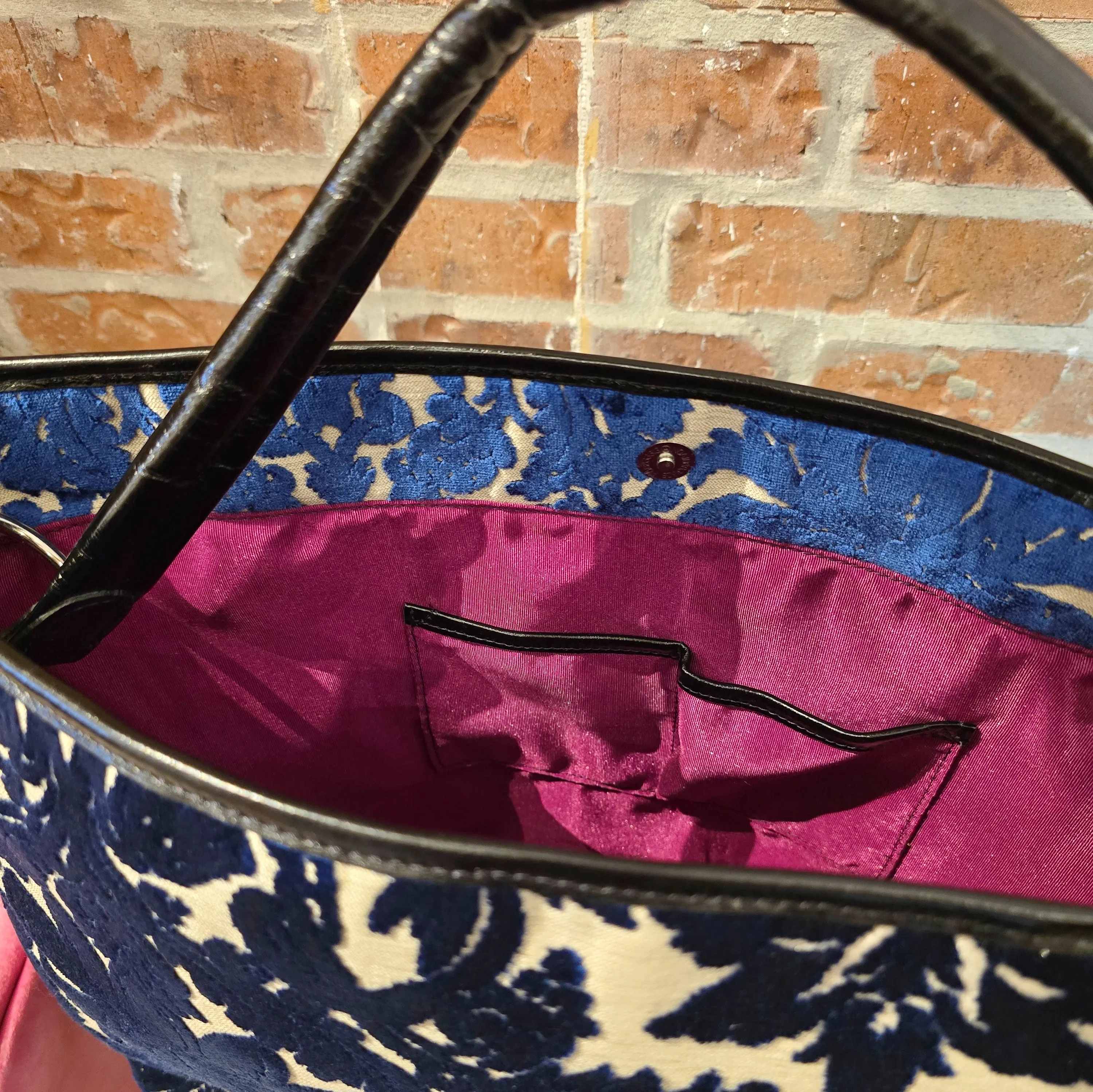 Olivia Handbag - Sapphire Blue