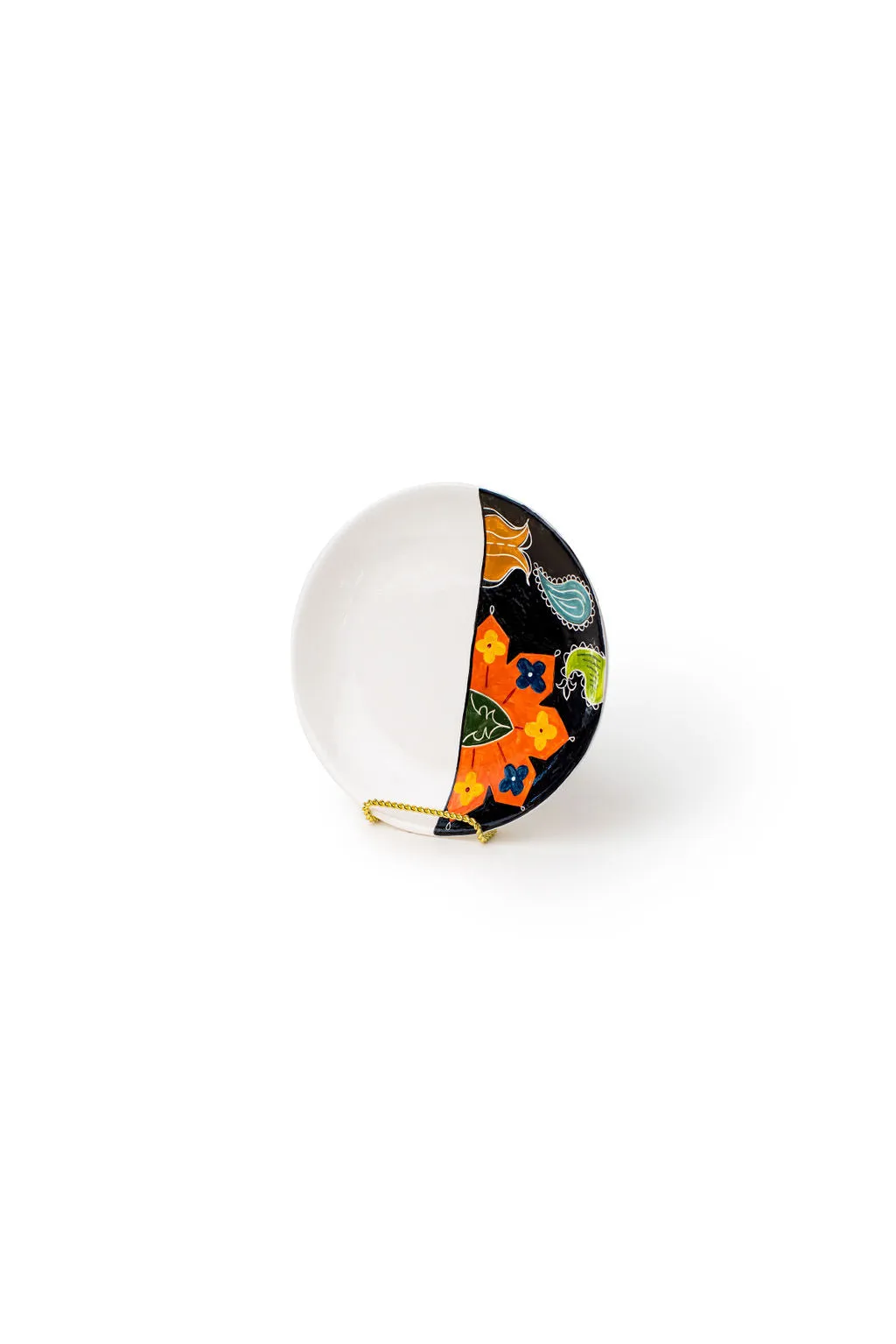 Orange Garden Plates