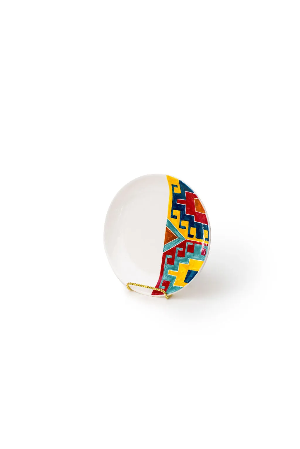 Orange Garden Plates