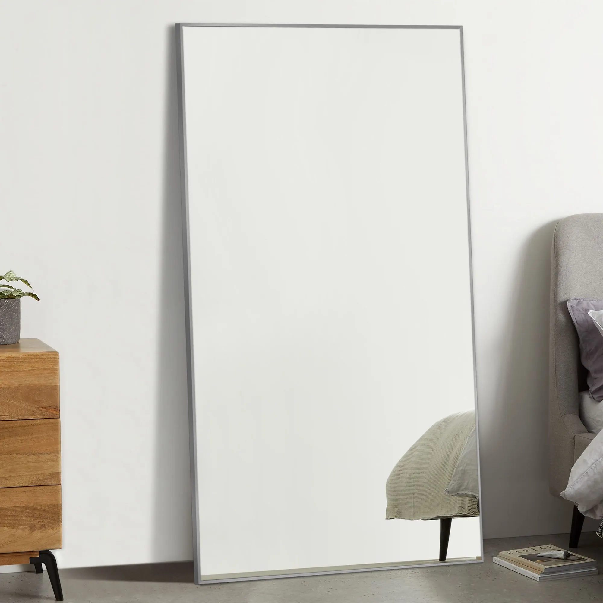 Rachel 71" x 28" Metal Framed Full Length Oversized Mirror
