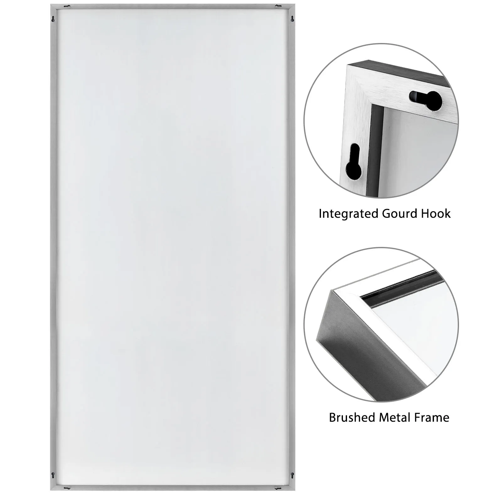 Rachel 71" x 28" Metal Framed Full Length Oversized Mirror