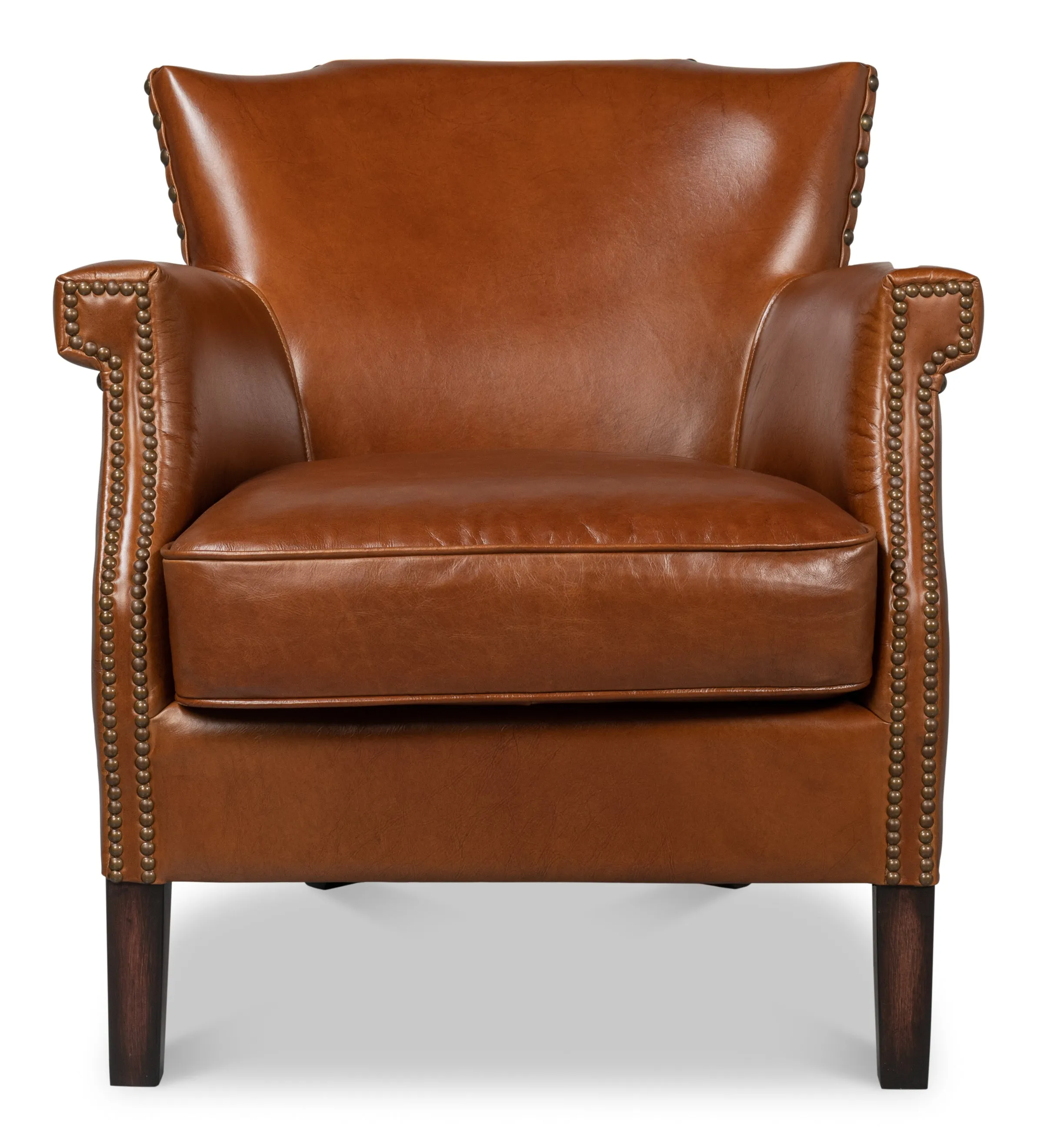 Sarreid - Topeka Chair - Brown - Transitional