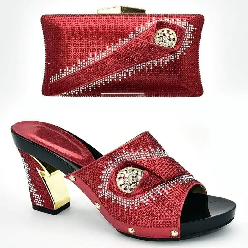 Special African Shoes and Bag Set