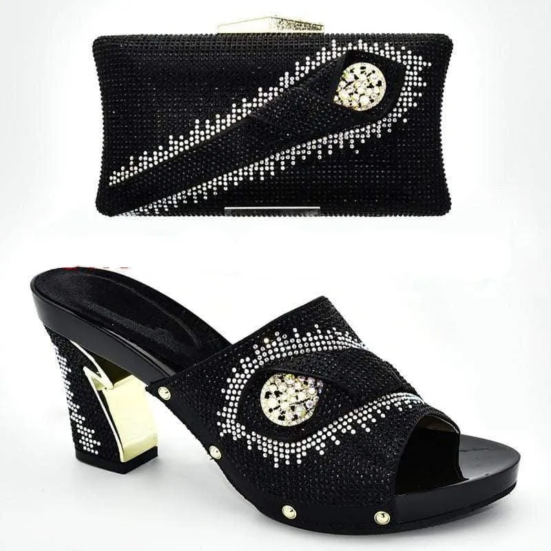 Special African Shoes and Bag Set