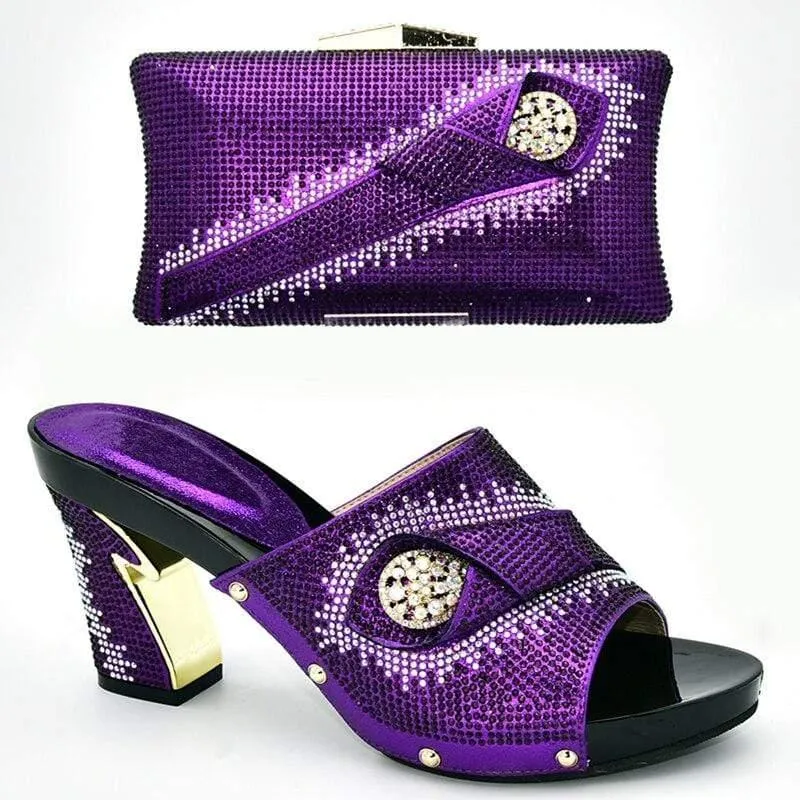 Special African Shoes and Bag Set
