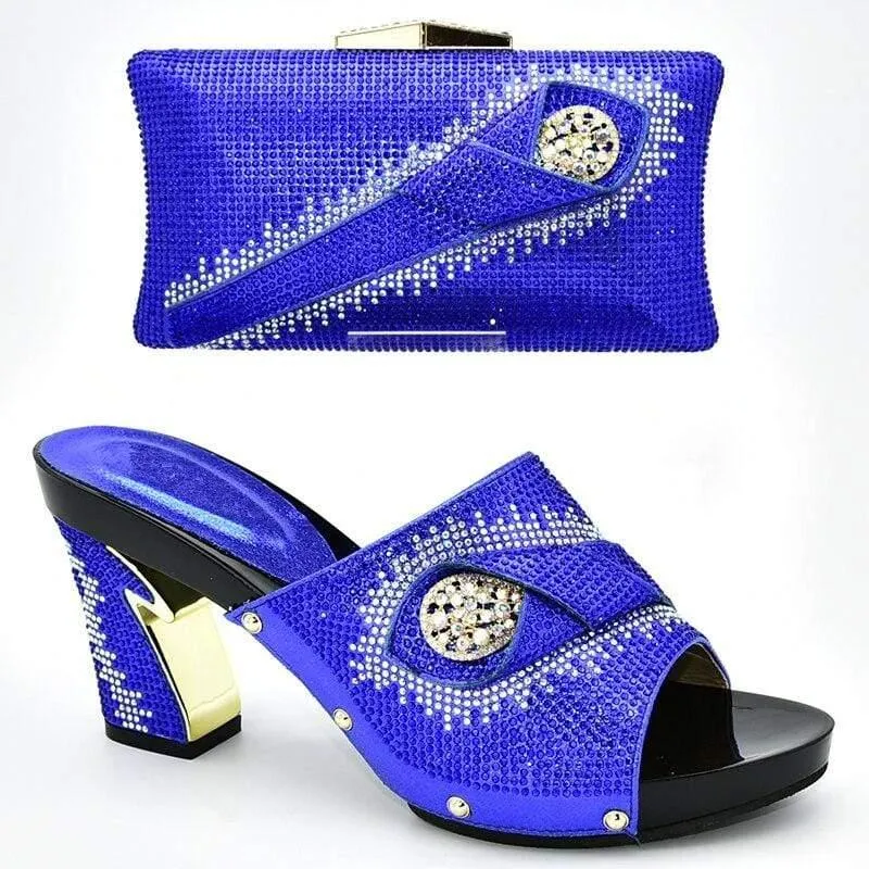 Special African Shoes and Bag Set