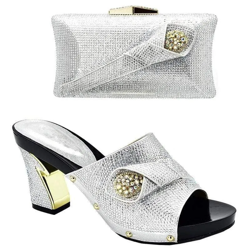 Special African Shoes and Bag Set