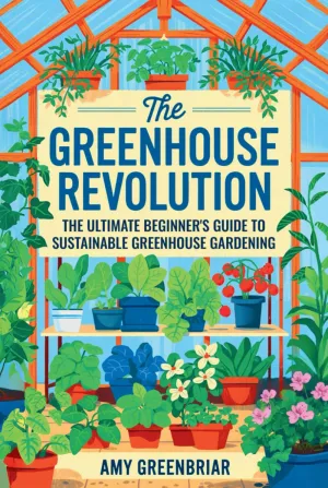 The Greenhouse Revolution: The Ultimate Beginner's Guide to Sustainable Greenhouse Gardening: Build, Maintain, and Harvest Year-Round with Eco-Friendly Practices Hardcover  October 9, 2024