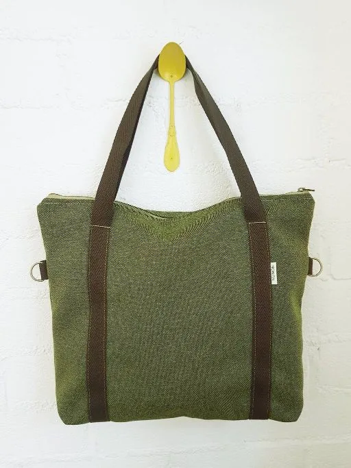 Upcycled Vegan Bag By Numon In Various Colours