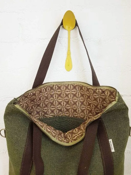 Upcycled Vegan Bag By Numon In Various Colours
