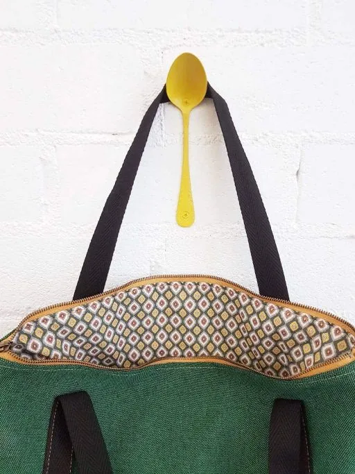 Upcycled Vegan Bag By Numon In Various Colours