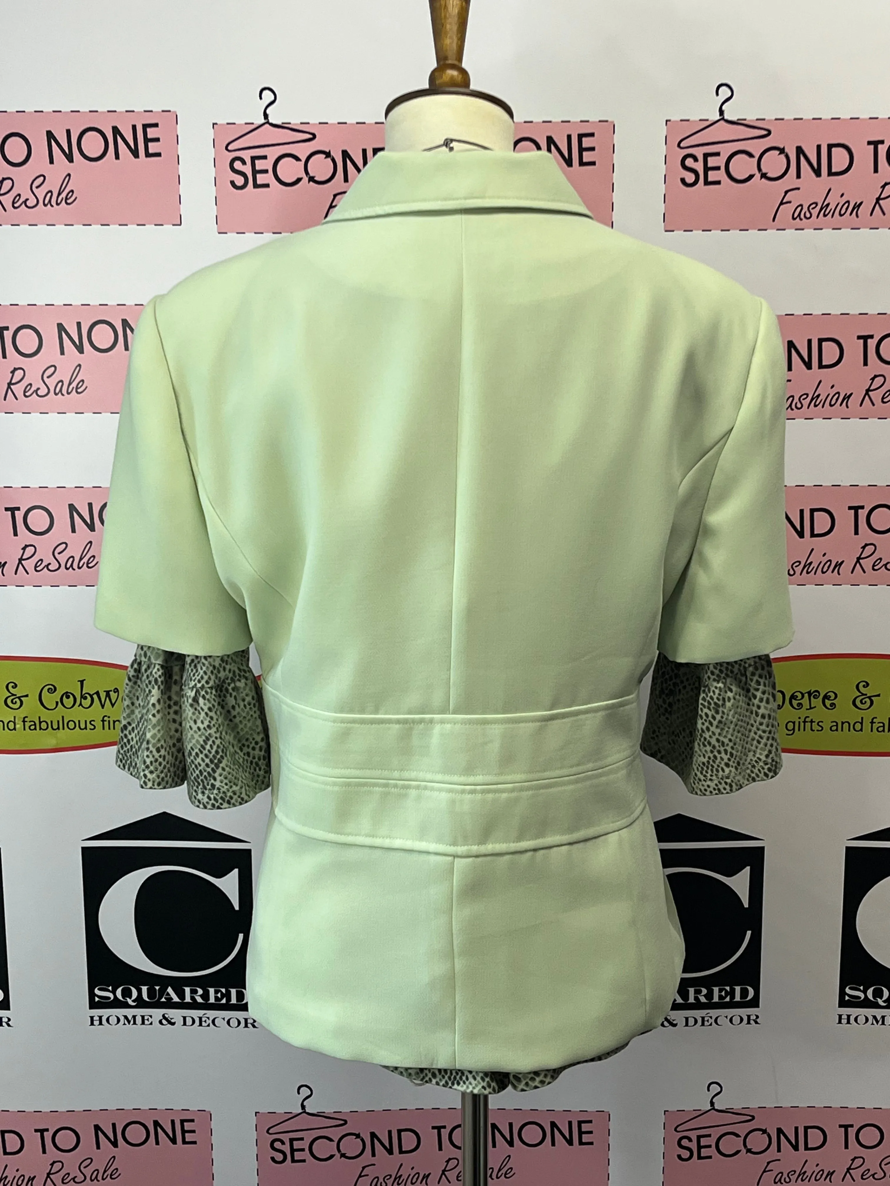 Vintage Mint Green Jacket (Size XL)
