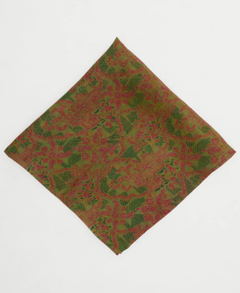 Vintage Silk Bandana - No. 240707