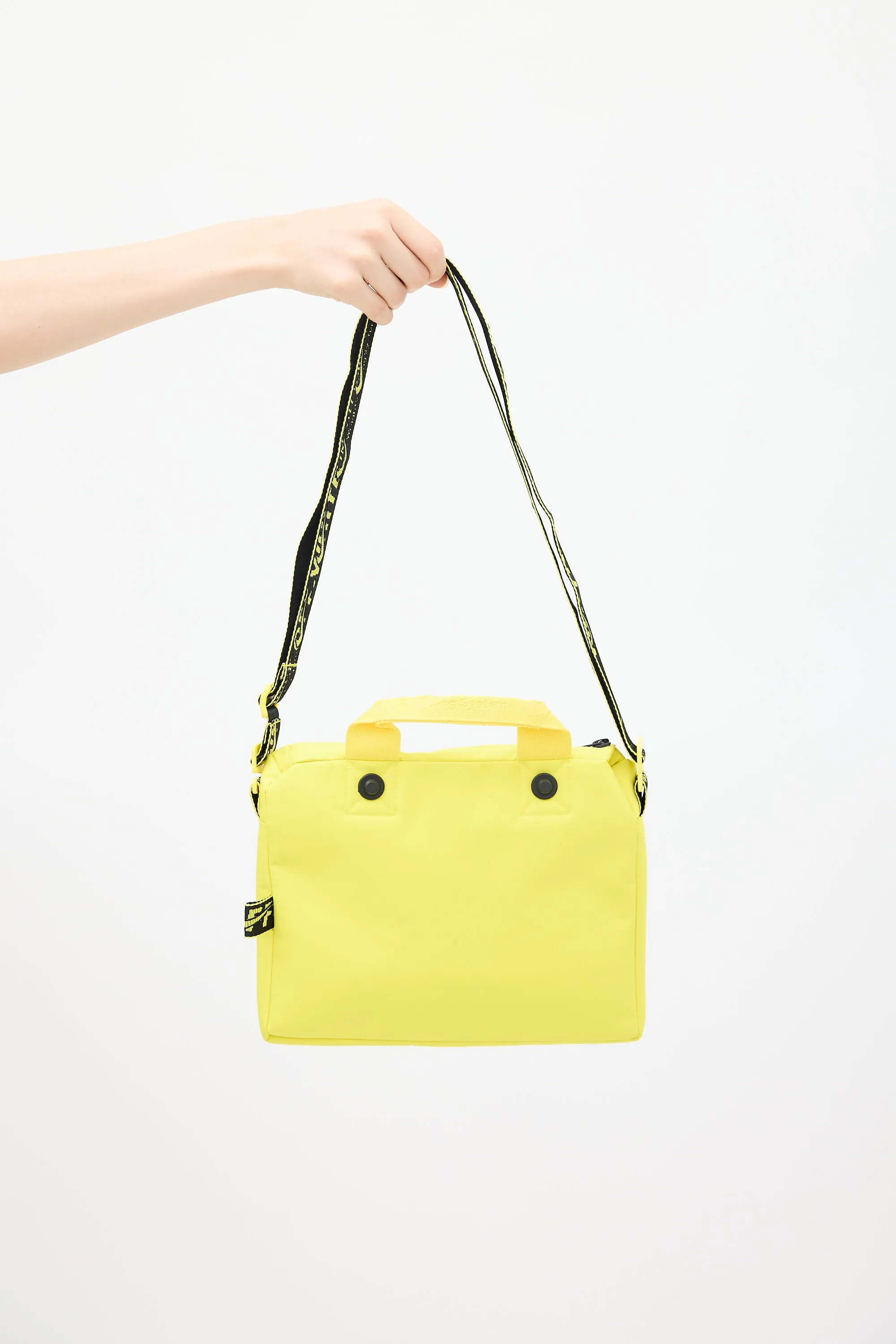 X Nike Yellow & Black Chest Bag
