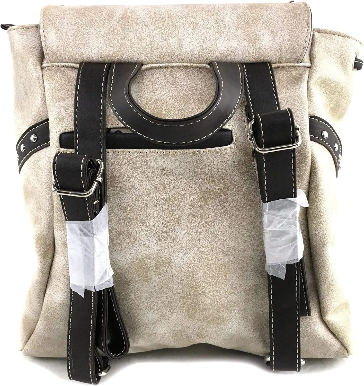 Zelris Western Country Cross Chevron Design Square Conceal Carry Rucksack Backpack